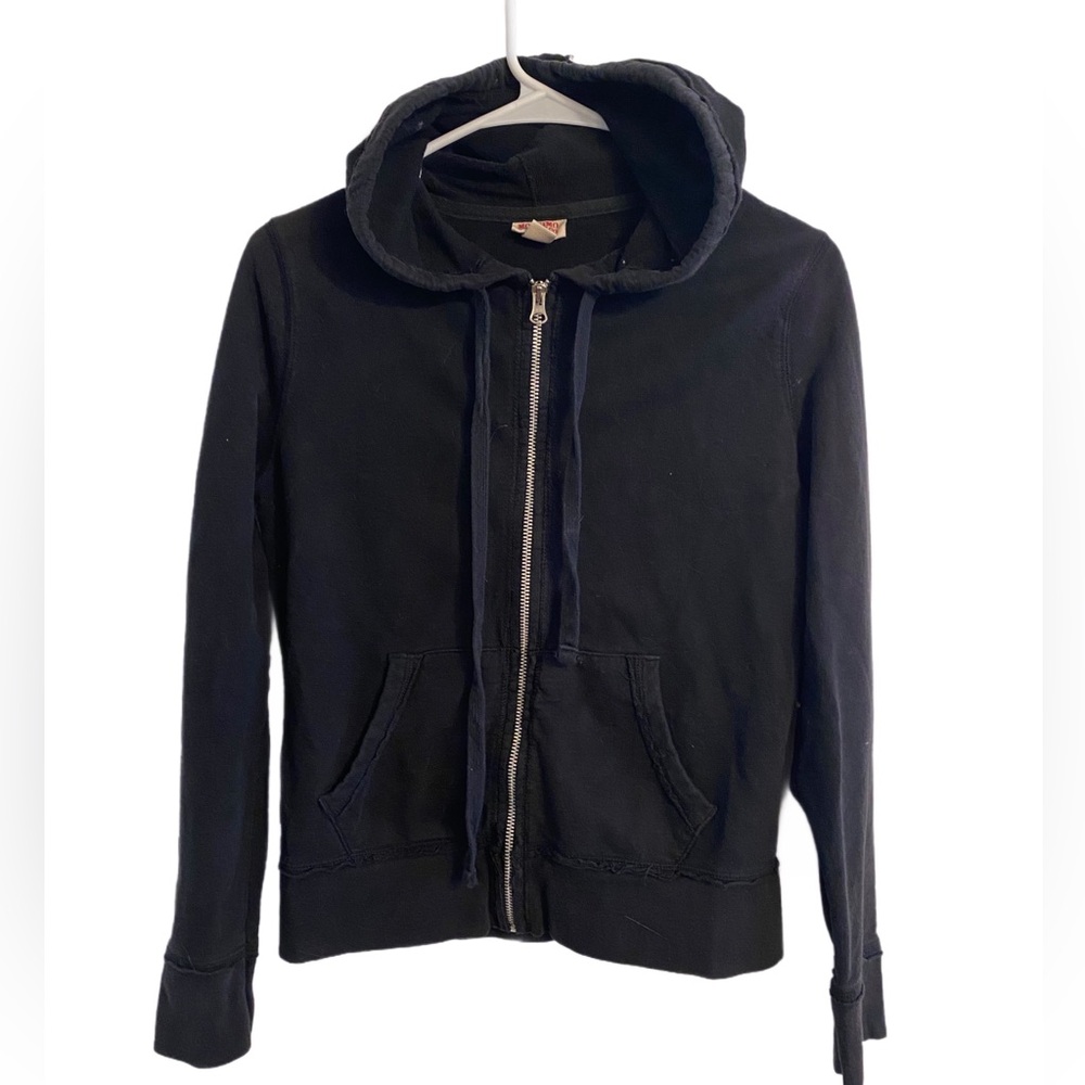 Mossimo Supply Co. Kids Black Zip-Up Hoodie Size M